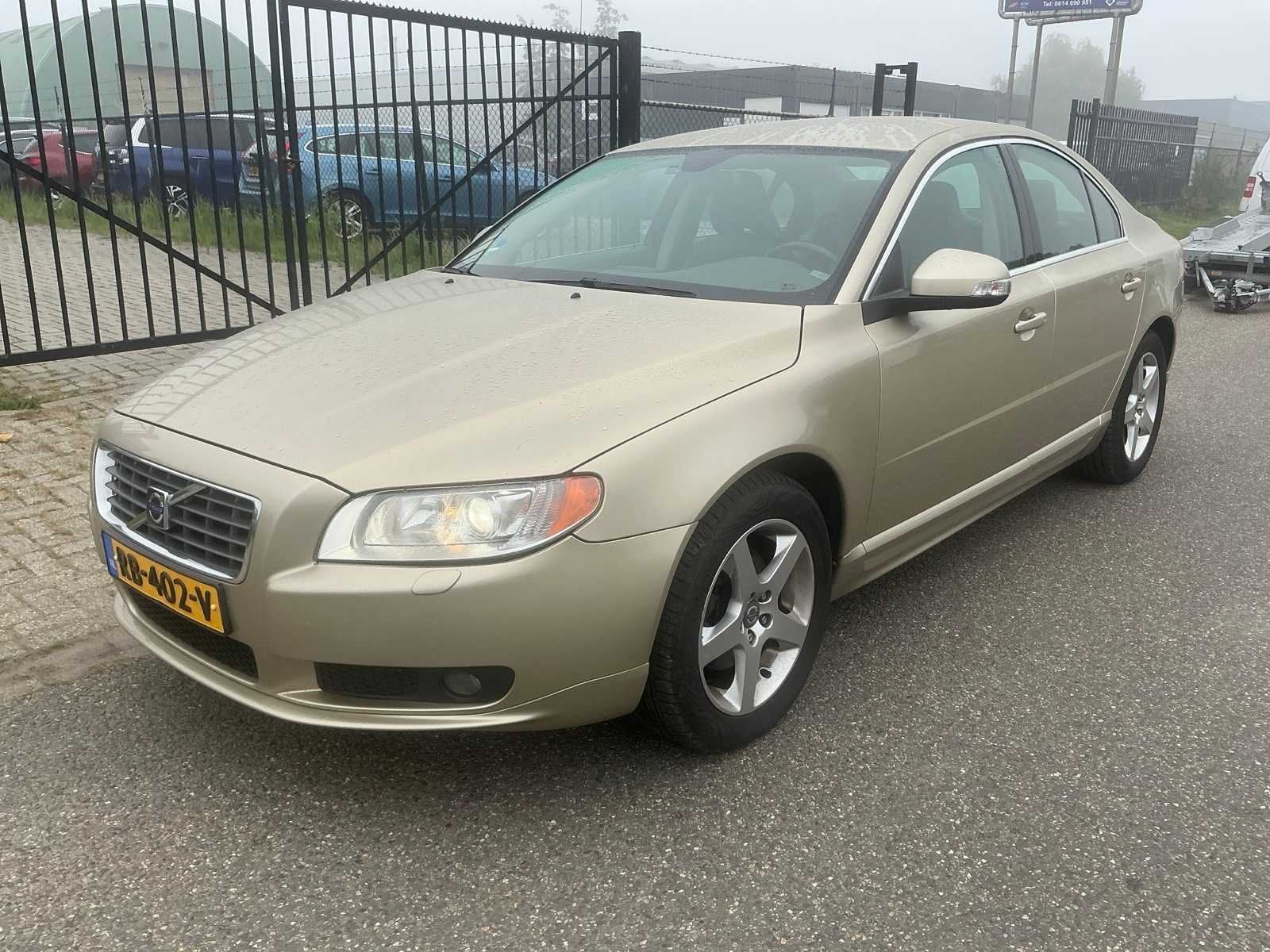 2007 Volvo S80 2.4D Summum Personenauto, Bruin, 163 pk, 14 km/l, Bedrijf