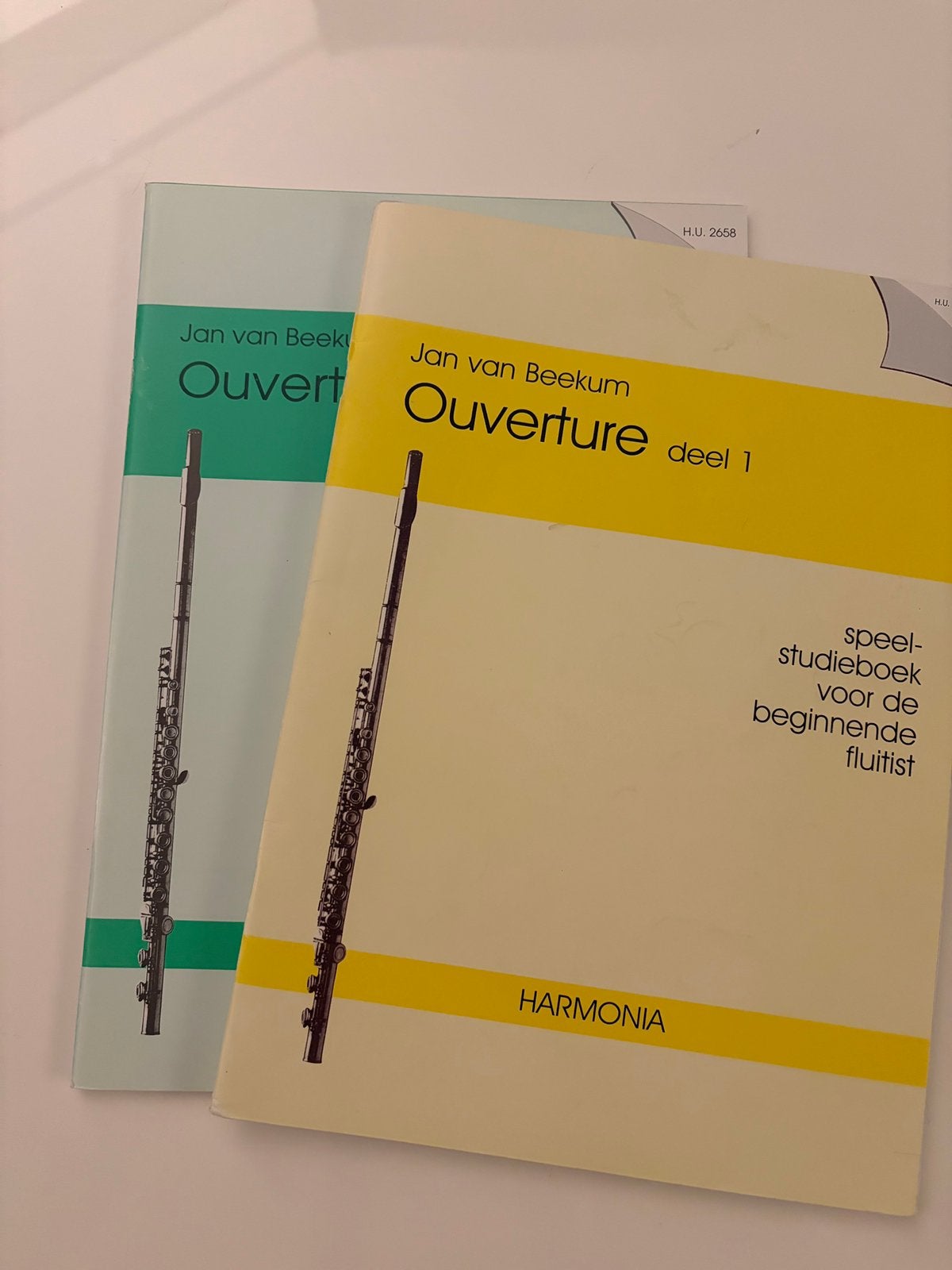 Ouverture deel 1 en 2 voor dwarsfluit, Muziek en Instrumenten, Bladmuziek, Overige genres, Les of Cursus, Dwarsfluit of Piccolo