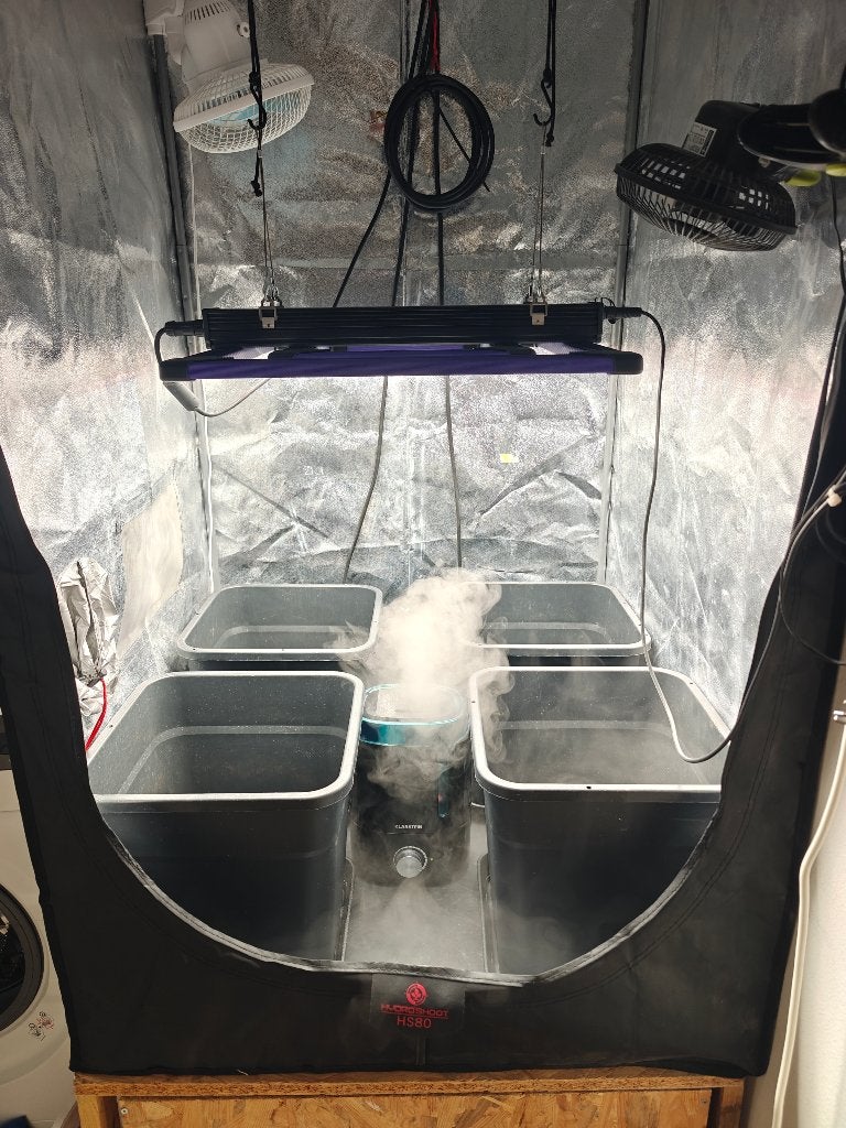 Complete Growbox set 80x80x180 + ATS 200W PRO LED, Ophalen, Gebruikt, Kweeklamp