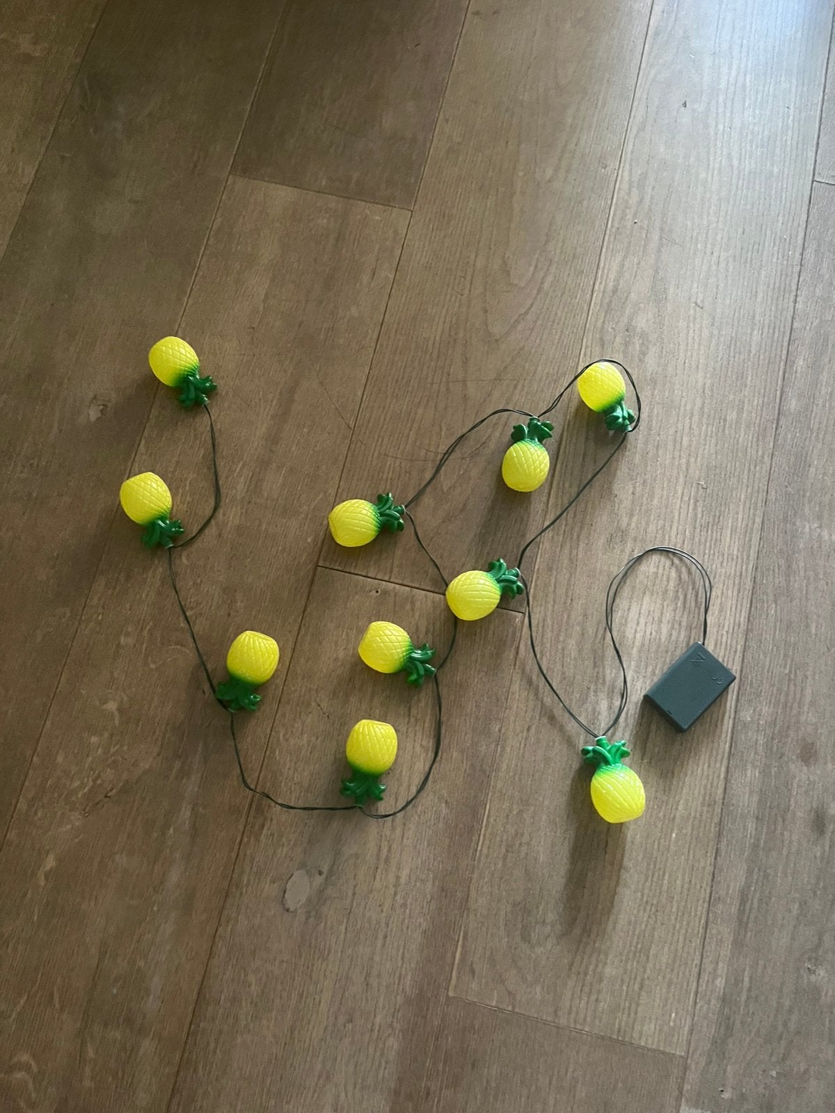 🍍lichtjesslinger ananas op batterijen 🍍, Huis en Inrichting, Woonaccessoires | Overige, Ophalen of Verzenden, Zo goed als nieuw