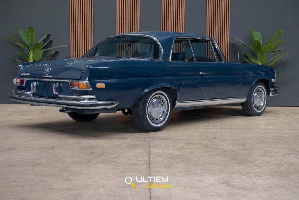 Mercedes-Benz 280 SE Coupe W111 Flachkühler Ongerestaureerd, foto 2