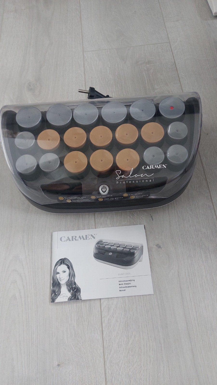 Carmen Salon Professional fluelen rollers, Ophalen of Verzenden, Zo goed als nieuw, Haarverzorging
