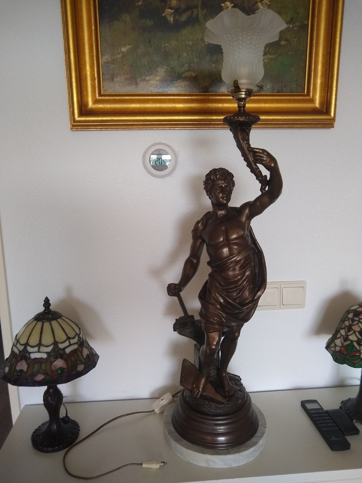 Te koop mooie samac lamp, Ophalen