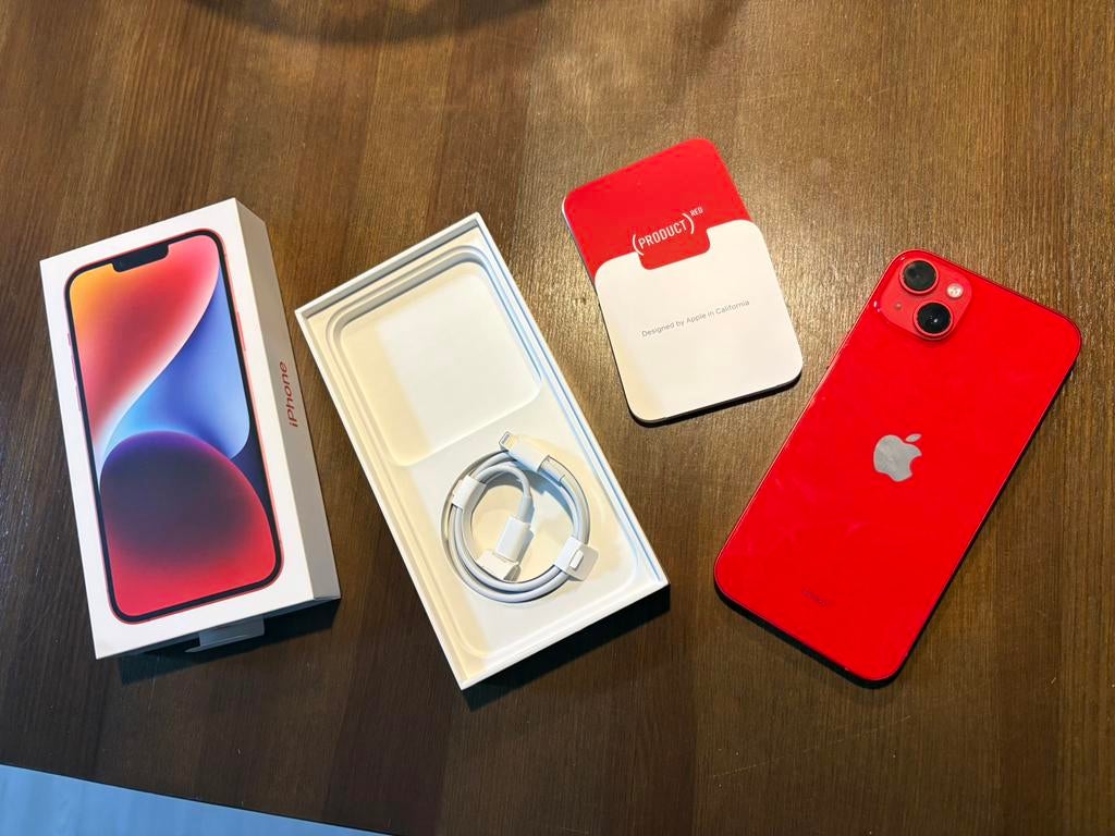 iPhone 14 Plus - 128 GB - Rood, Telecommunicatie, Ophalen, 128 GB, IPhone 14 Plus, 86 %