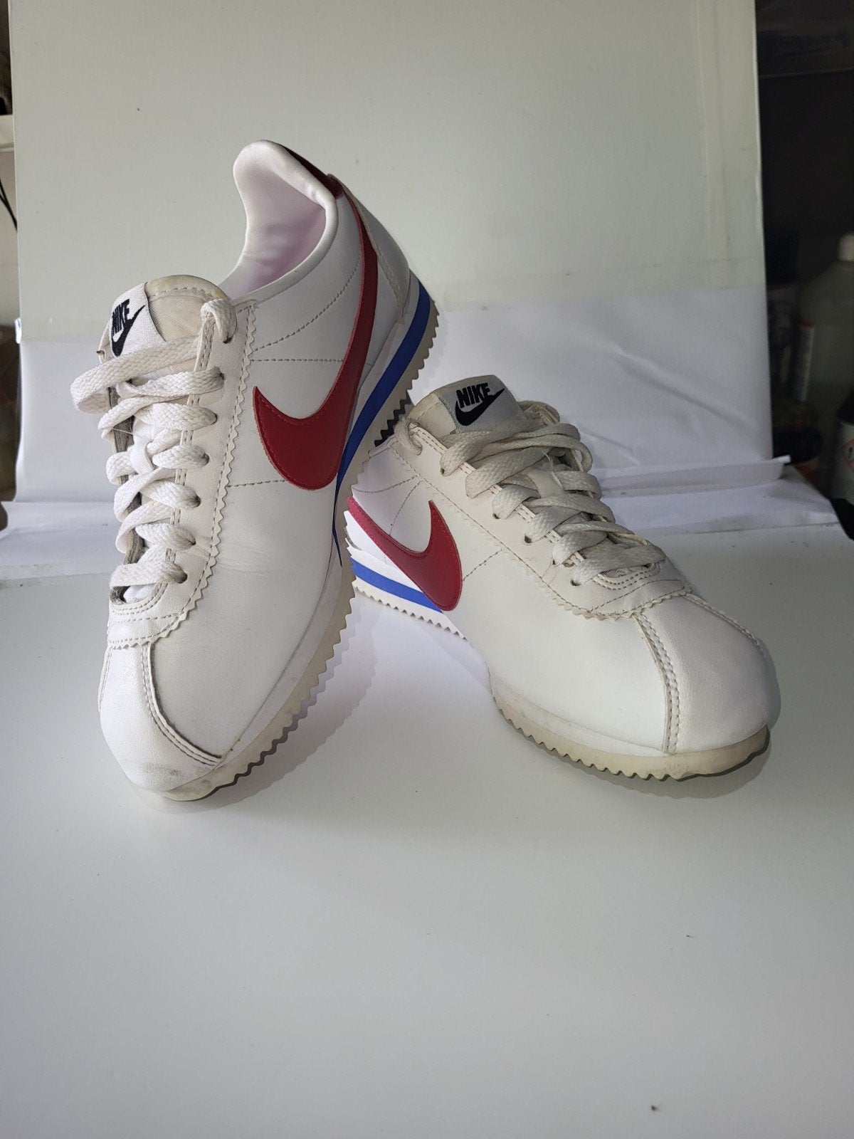 Nike Classic Cortez "Forrest-Gump", Ophalen of Verzenden, Zo goed als nieuw, Schoenen