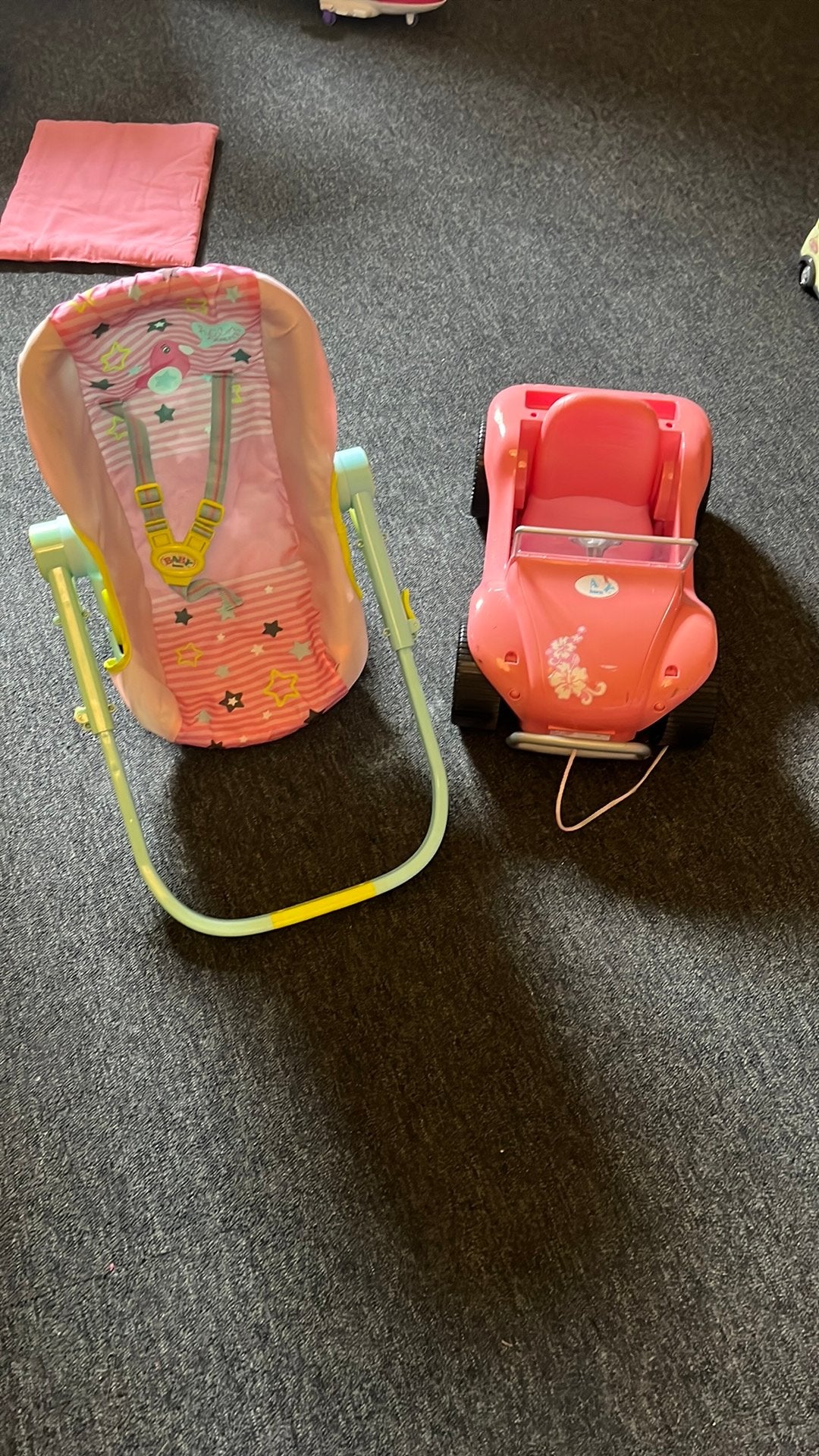 Baby born maxi cosi en auto, Ophalen, Gebruikt, Babypop