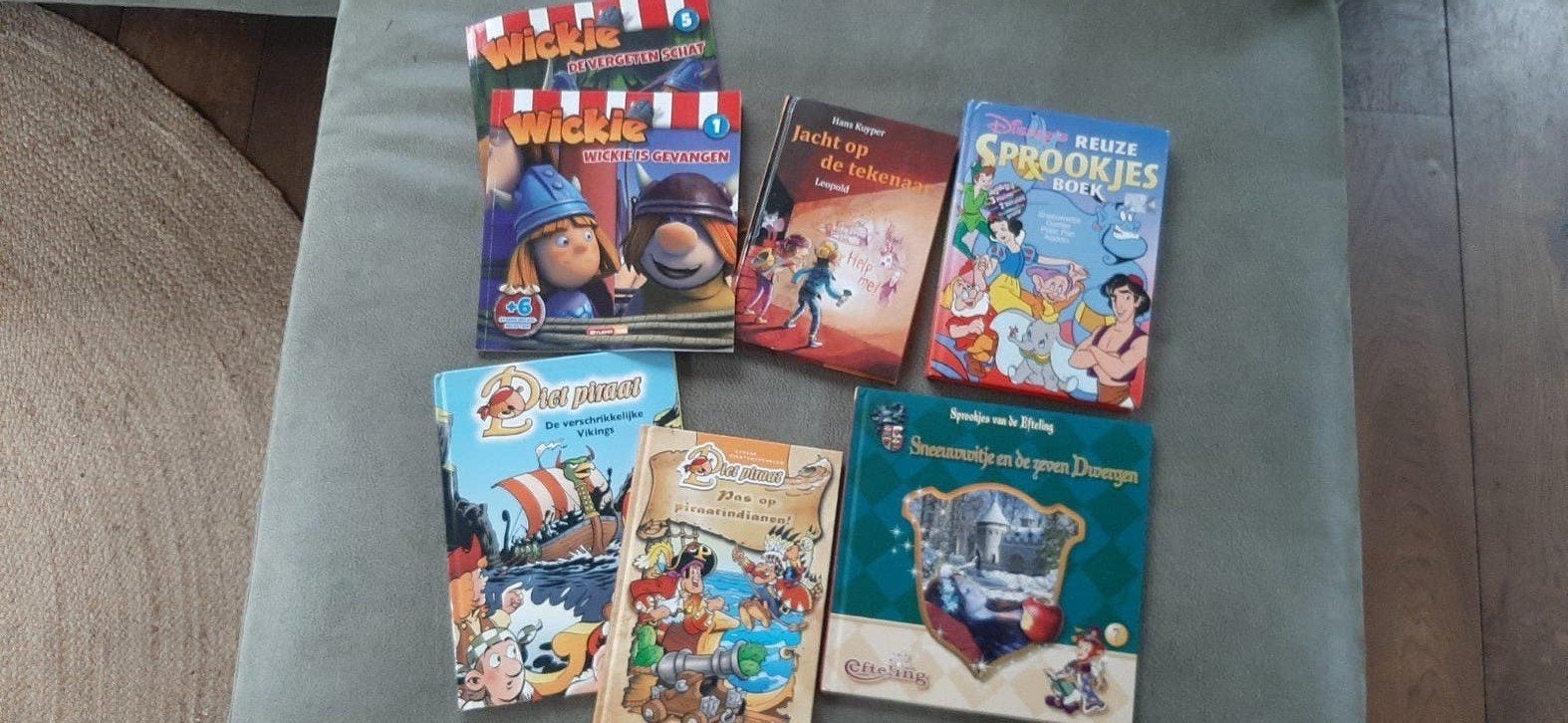 Diverse kinderboeken: Wickie, Piet Piraat, Sprookjes & meer, Ophalen of Verzenden, Gelezen, Sprookjes