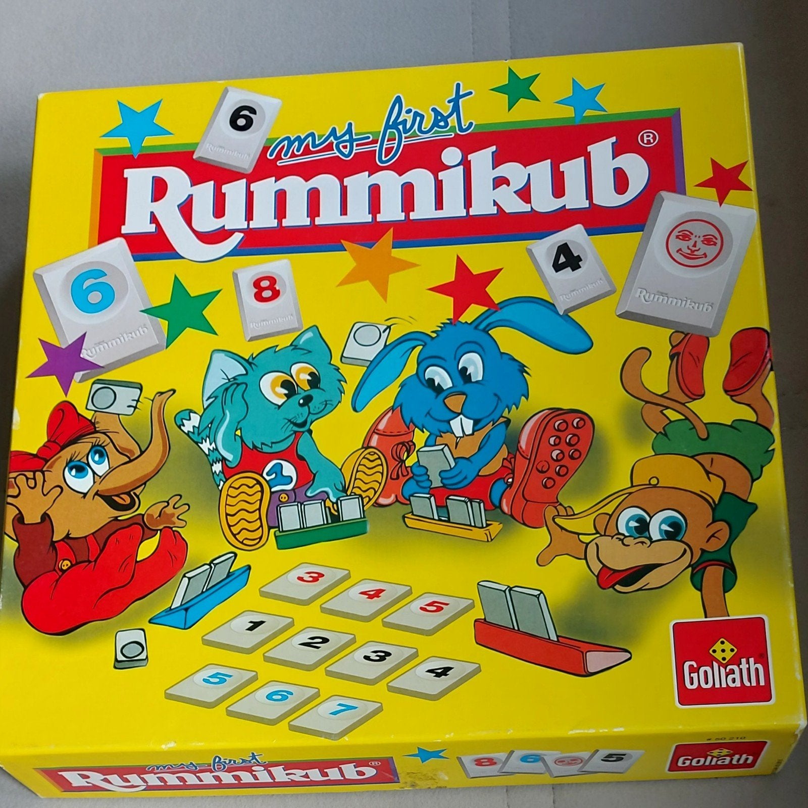 Goliath Rummikub My First - Kinderspel, Een of twee spelers, Ophalen, Zo goed als nieuw, Goliath