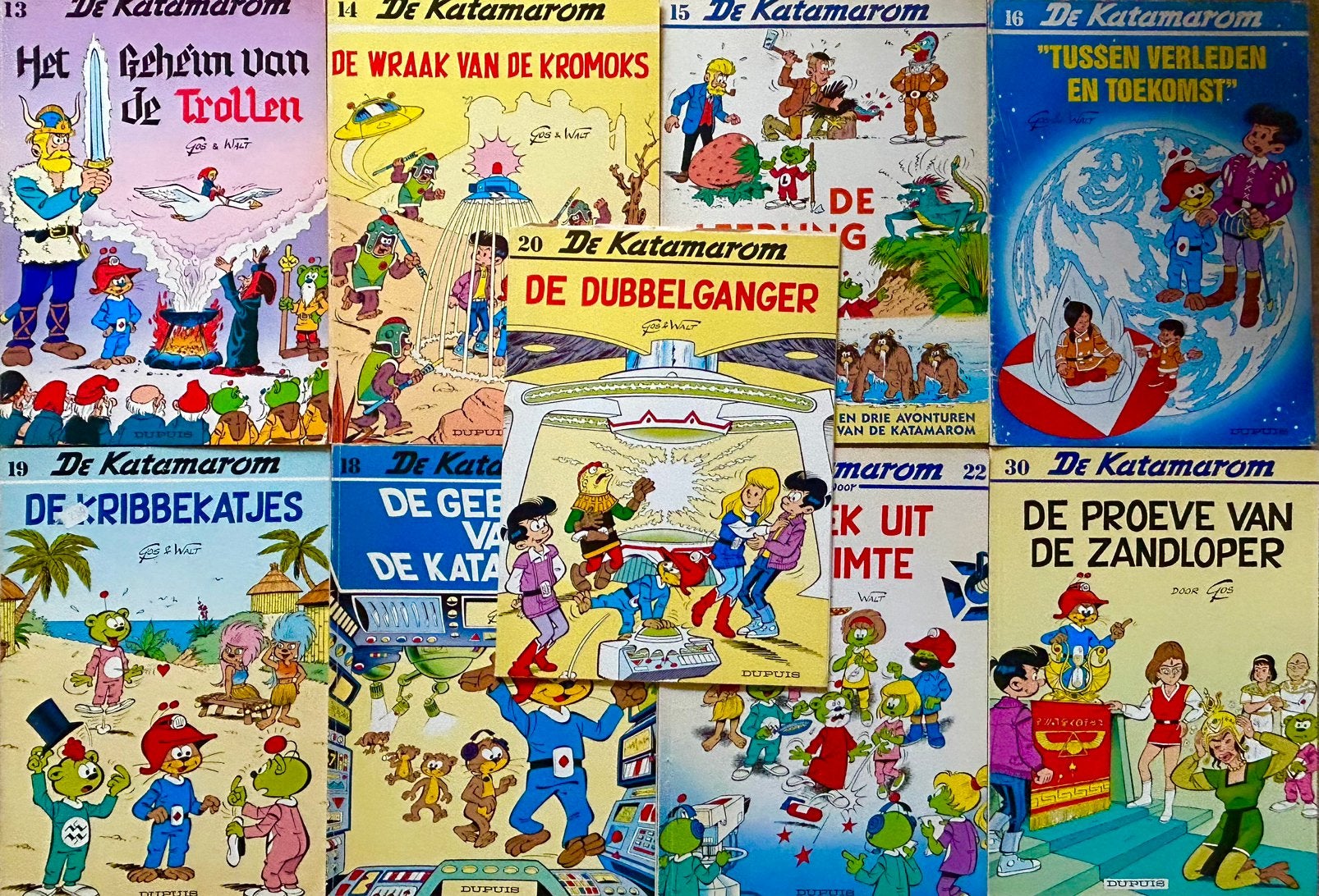 De Katamarom (21x), Boeken, Meerdere stripboeken, Ophalen of Verzenden, Gelezen