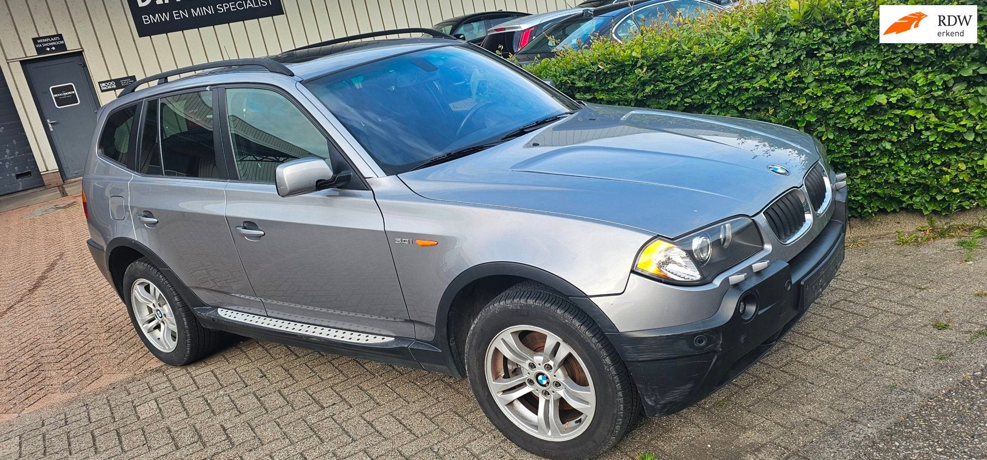 BMW X3 3.0i Executive aut geen kenteken ex grieks, Auto's, BMW, Automaat, Gebruikt, Overige carrosserieën, Origineel Nederlands