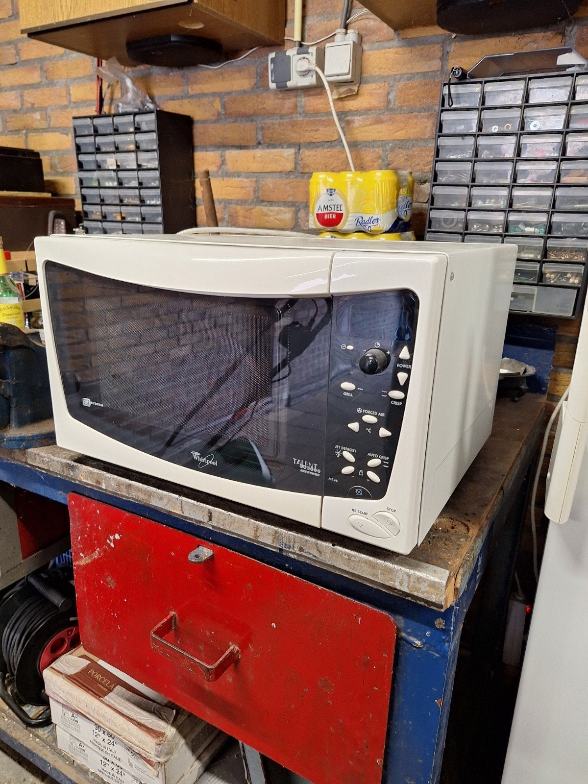 Nette Whirlpool Talent Family Magnetron - Weinig gebruikt, Ophalen, Combimagnetron, 60 cm of meer, Zo goed als nieuw
