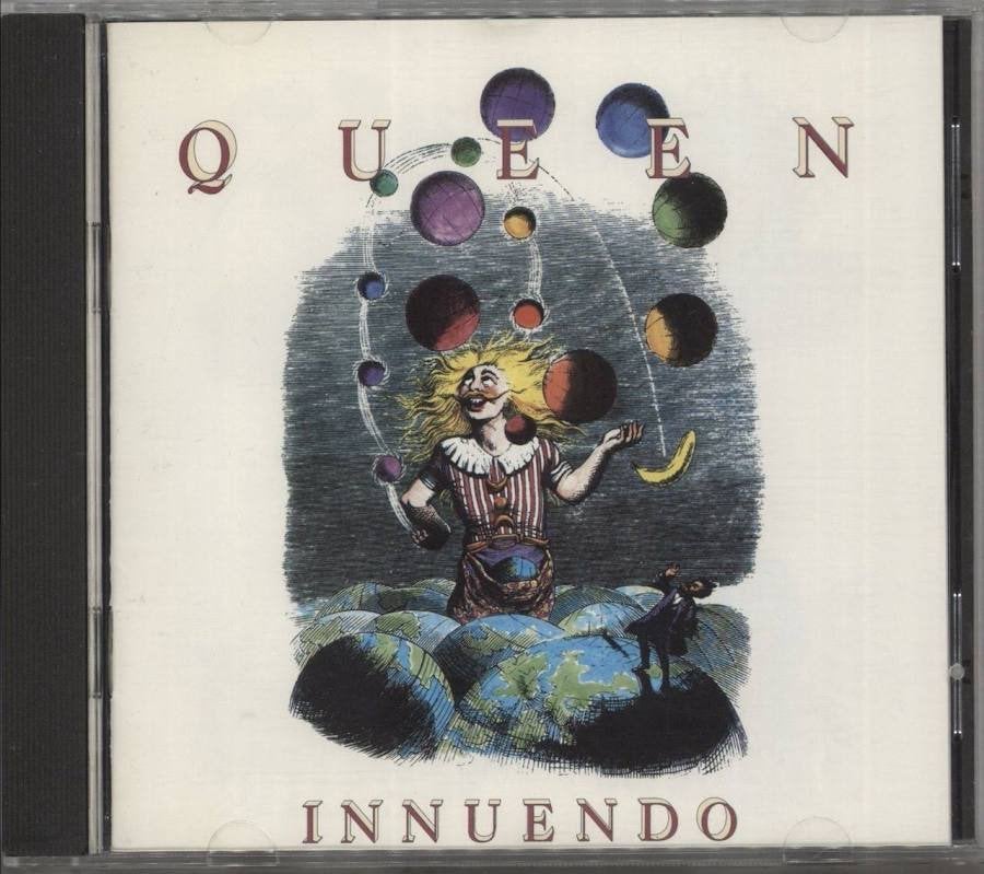 Queen – innuendo cd hollywood records – hr-61020-2, Cd's en Dvd's, Cd's | Rock, Zo goed als nieuw, Poprock, Verzenden