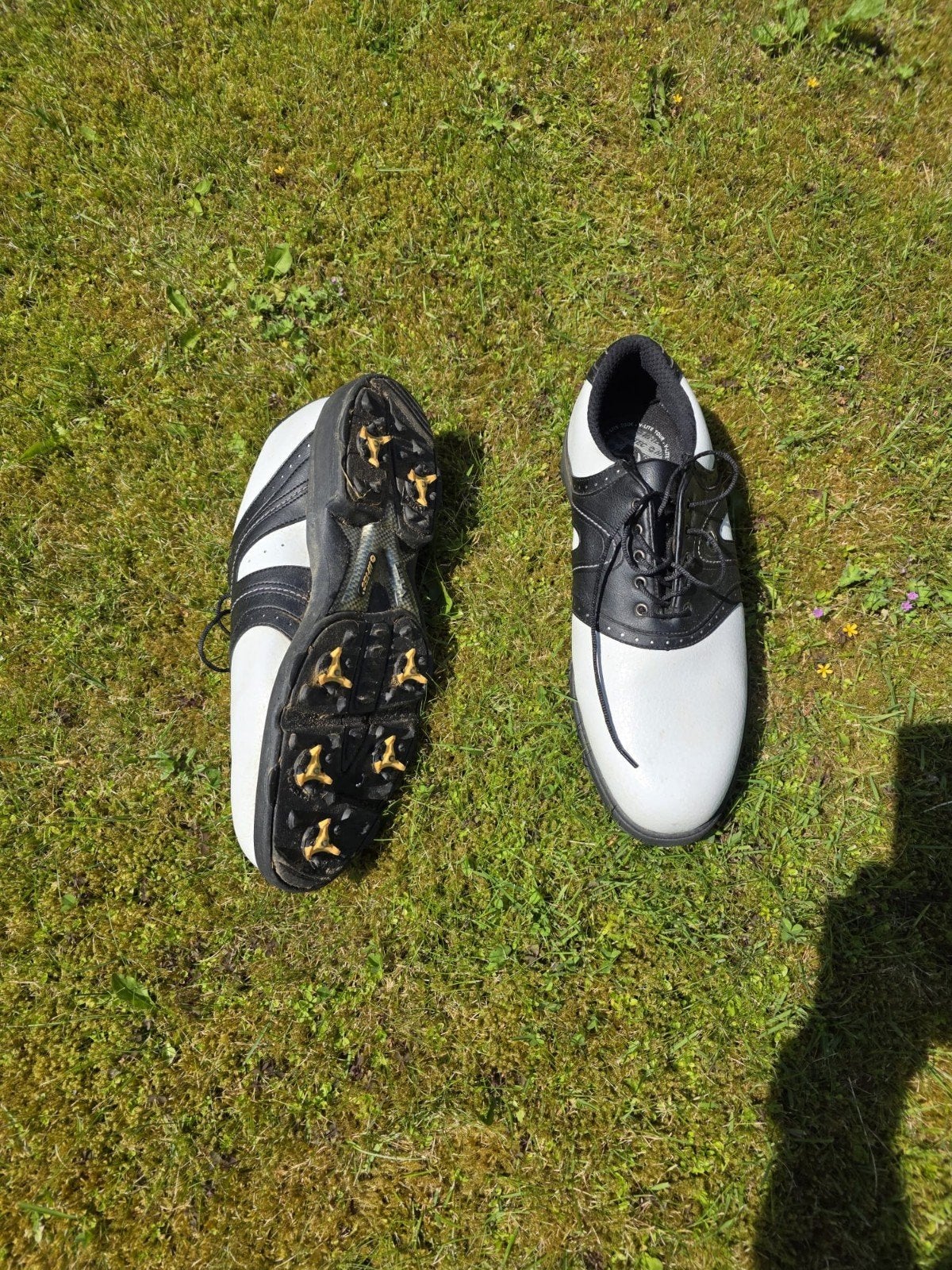 Hi-Tec golfschoenen - Wit/Zwart, Sport en Fitness, Golf, Ophalen of Verzenden, Gebruikt, Schoenen, Overige merken