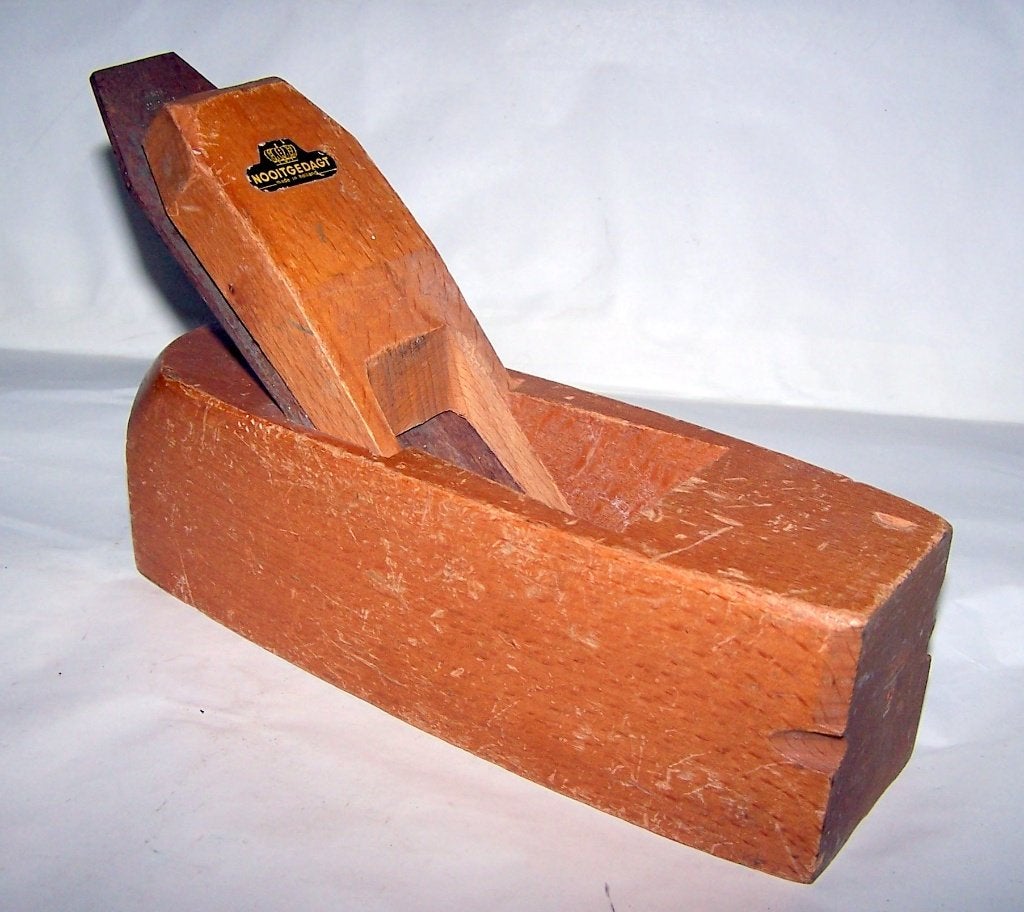 Vintage Nooitgedagt houten blokschaaf. Igs., Ophalen of Verzenden, Gebruikt, Overige typen, Nooitgedacht