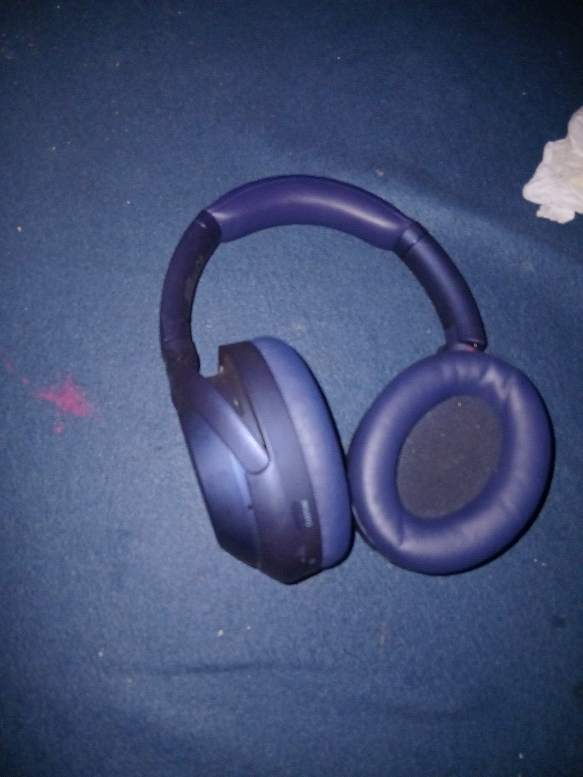 Sony WH-1000XM4 Koptelefoon - Blauw, Ophalen of Verzenden, Zo goed als nieuw, Draadloos, Blauw
