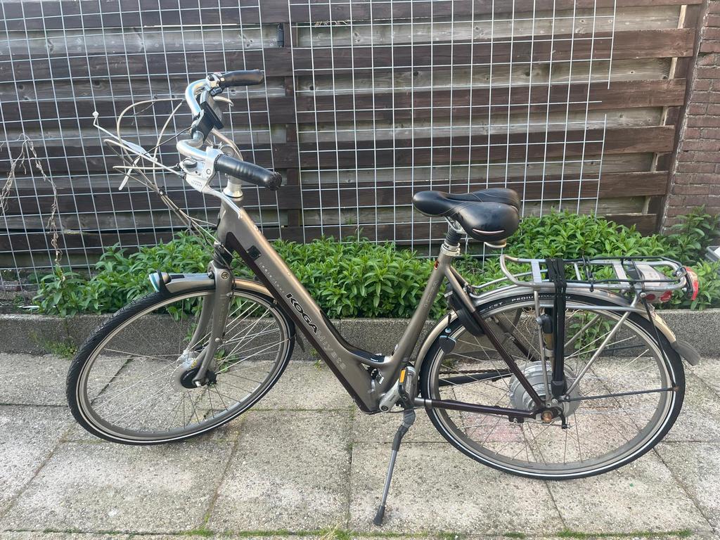 Elektrische Koga Miyata damesfiets, Overige merken, 53 tot 56 cm, Ophalen of Verzenden, Zo goed als nieuw