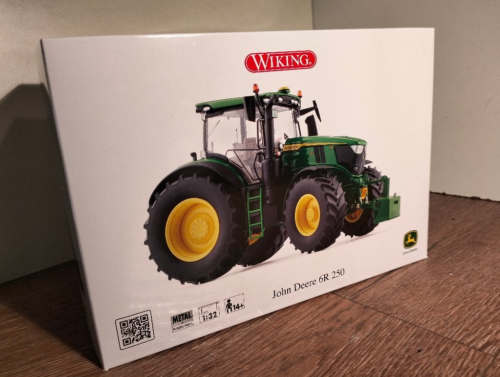 Te koop Wiking John Deere 6R 250., Ophalen of Verzenden, Nieuw, Tractor of Landbouw, Overige merken