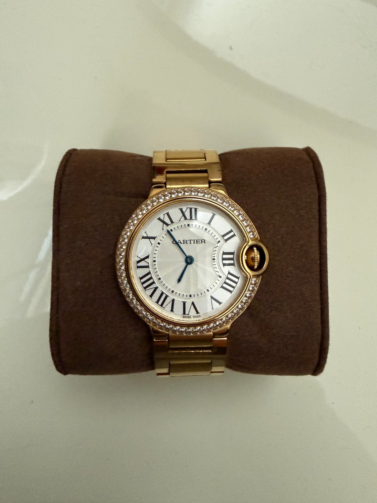 Dames horloge, Staal, Polshorloge, Zo goed als nieuw, Goud