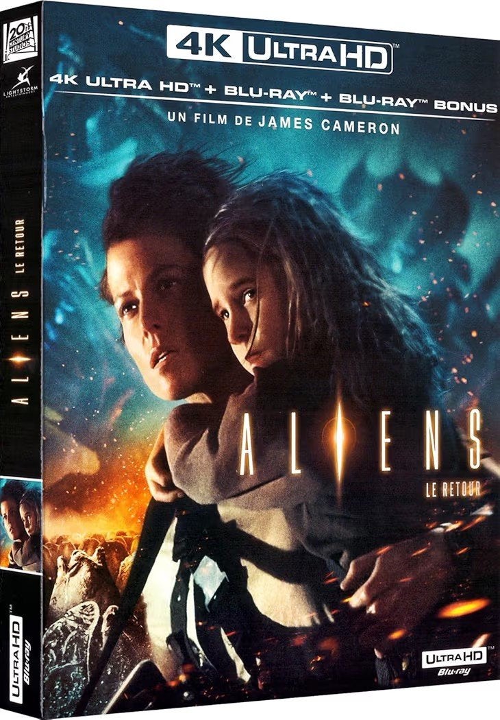 Aliens (1986) 4K UHD/Ultra HD Blu-Ray FR NLO (Geseald), Cd's en Dvd's, Ophalen of Verzenden, Nieuw in verpakking, Actie