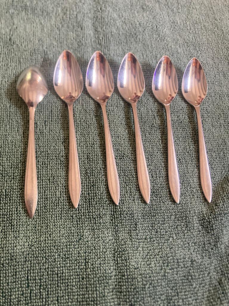 Set van 6 Gero Zilduro lepels, Ophalen of Verzenden