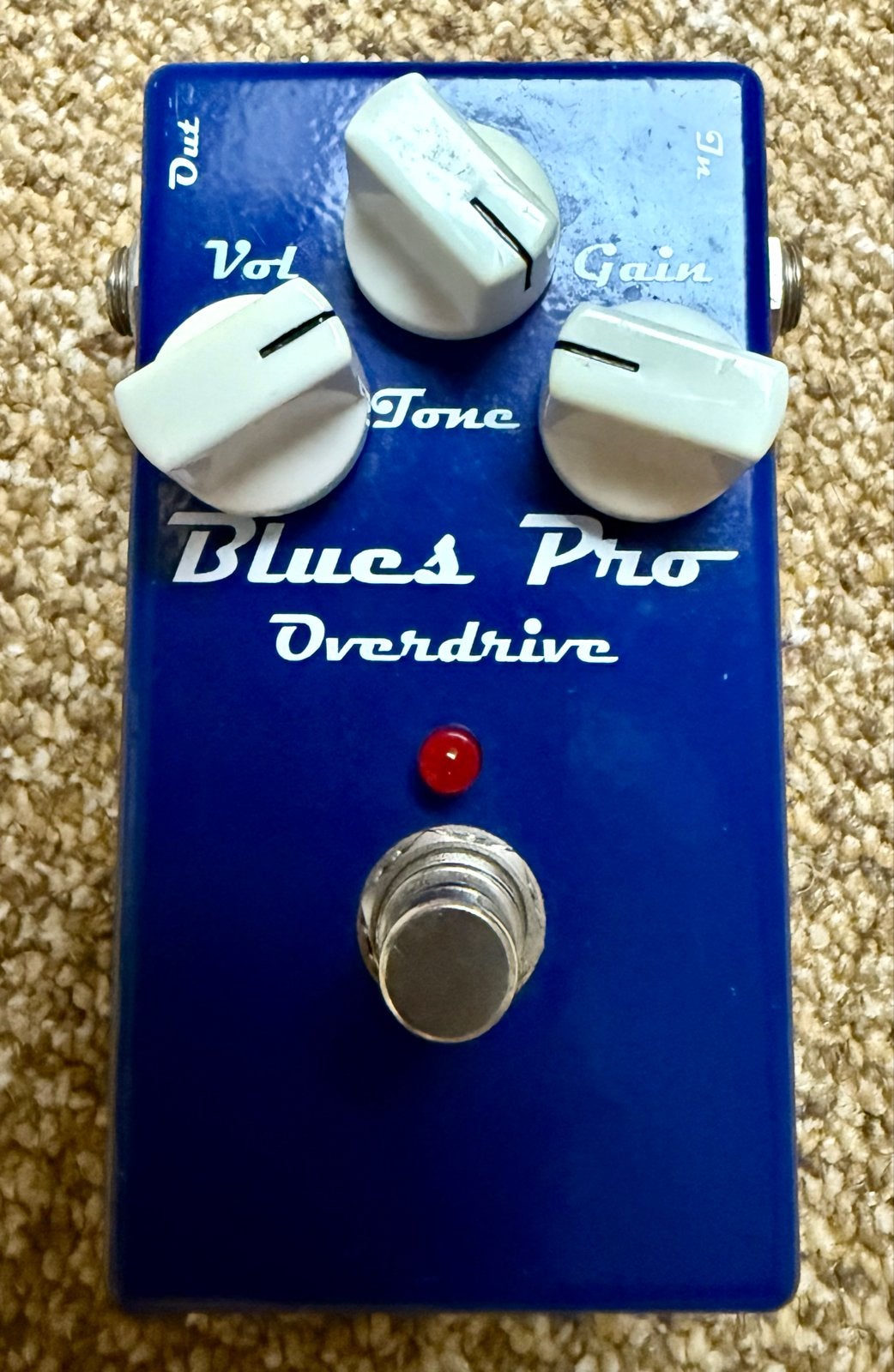 MI Audio Blues Pro Overdrive, Muziek en Instrumenten, Effecten, Ophalen of Verzenden, Gebruikt, Delay of Echo