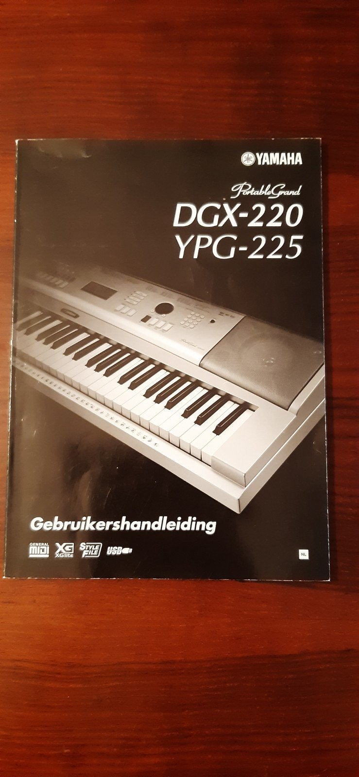 handleiding Yamaha dgx220, Ophalen of Verzenden, 61 toetsen, Yamaha