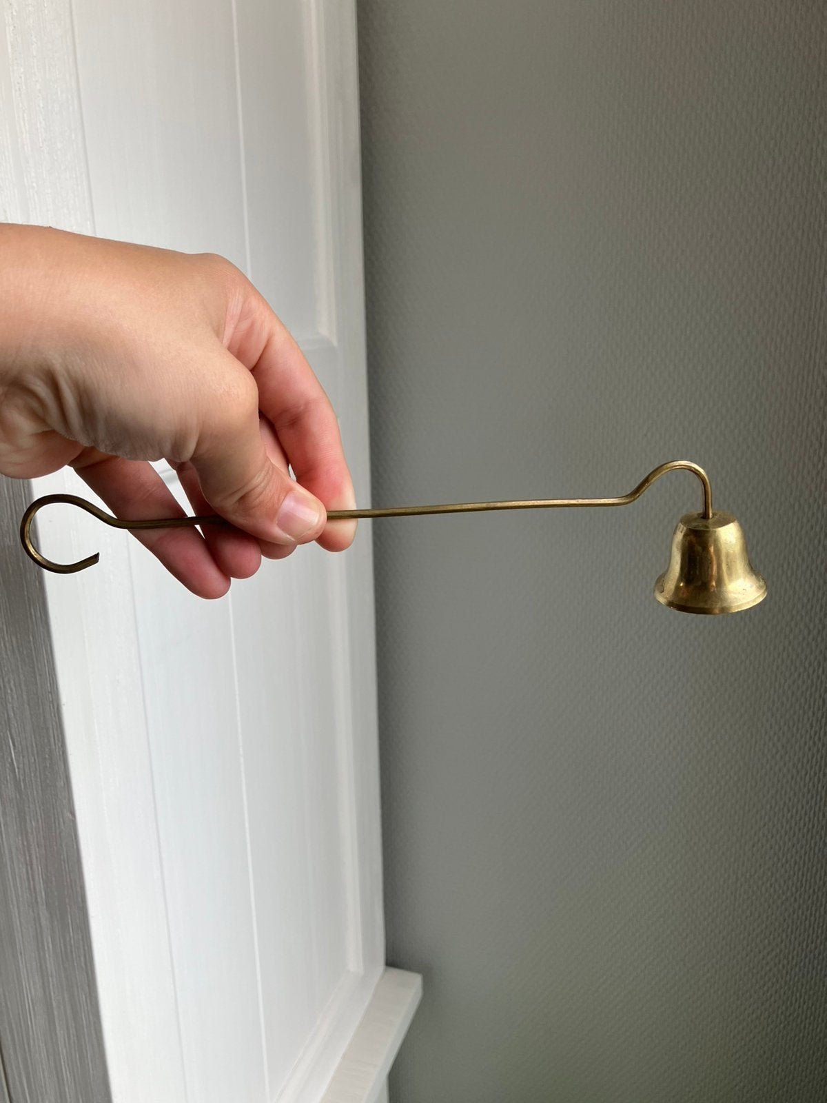 Vintage kaars kaarsen dover goud kleur, Ophalen of Verzenden, Zo goed als nieuw, Goud, Kaars