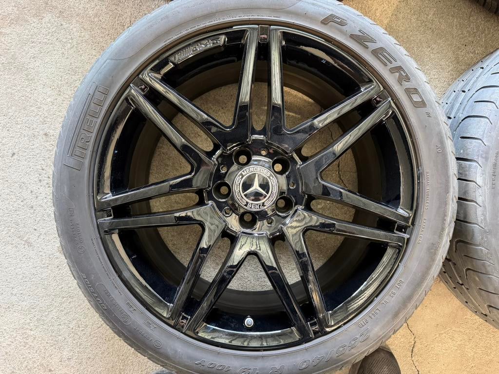 19 inch Origineel Mercedes velgen met Banden VITO VIANO V, 19 inch, Gebruikt, 255 mm, Banden en Velgen