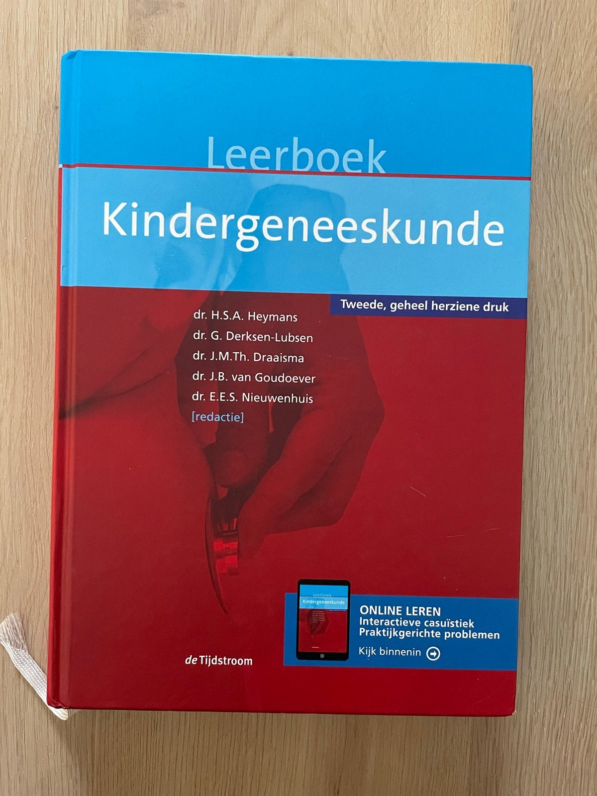 Leerboek Kindergeneeskunde - Tweede, geheel herziene druk, Boeken, Studieboeken en Cursussen, Ophalen, Beta, Zo goed als nieuw