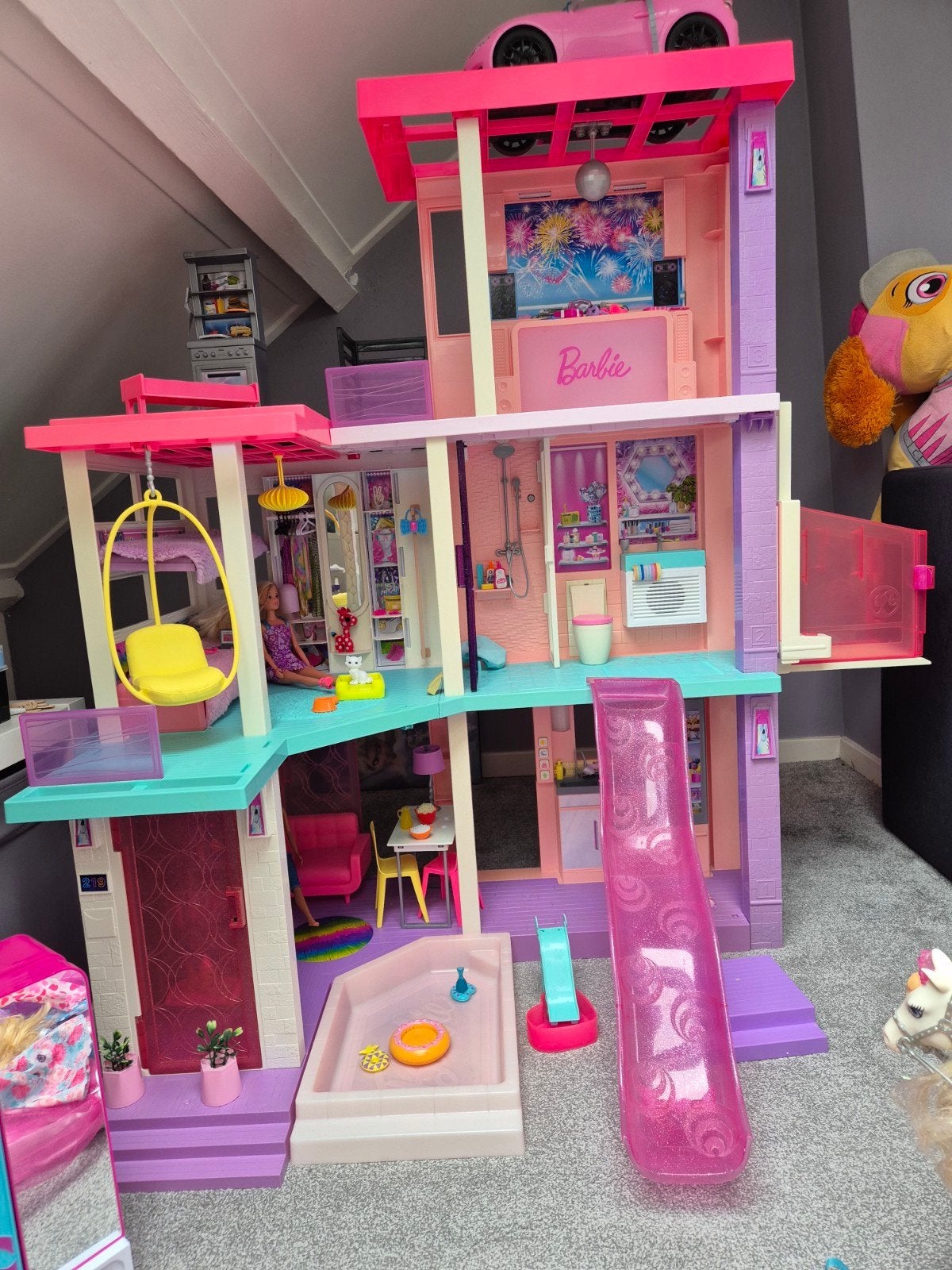 Barbie Deluxe Special Edition 60th Dreamhouse, Ophalen, Gebruikt, Poppenhuis