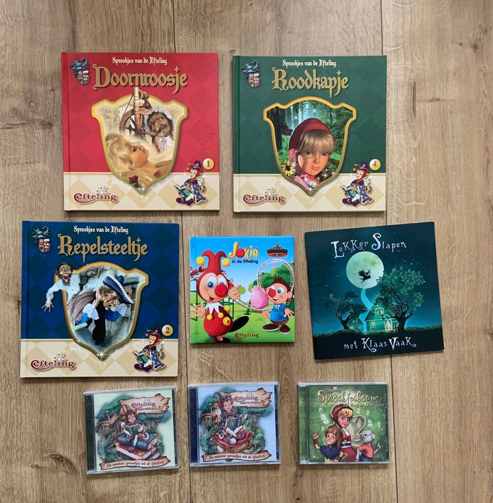 Boekjes dn cd, s efteling, Ophalen of Verzenden, Zo goed als nieuw, Overige typen
