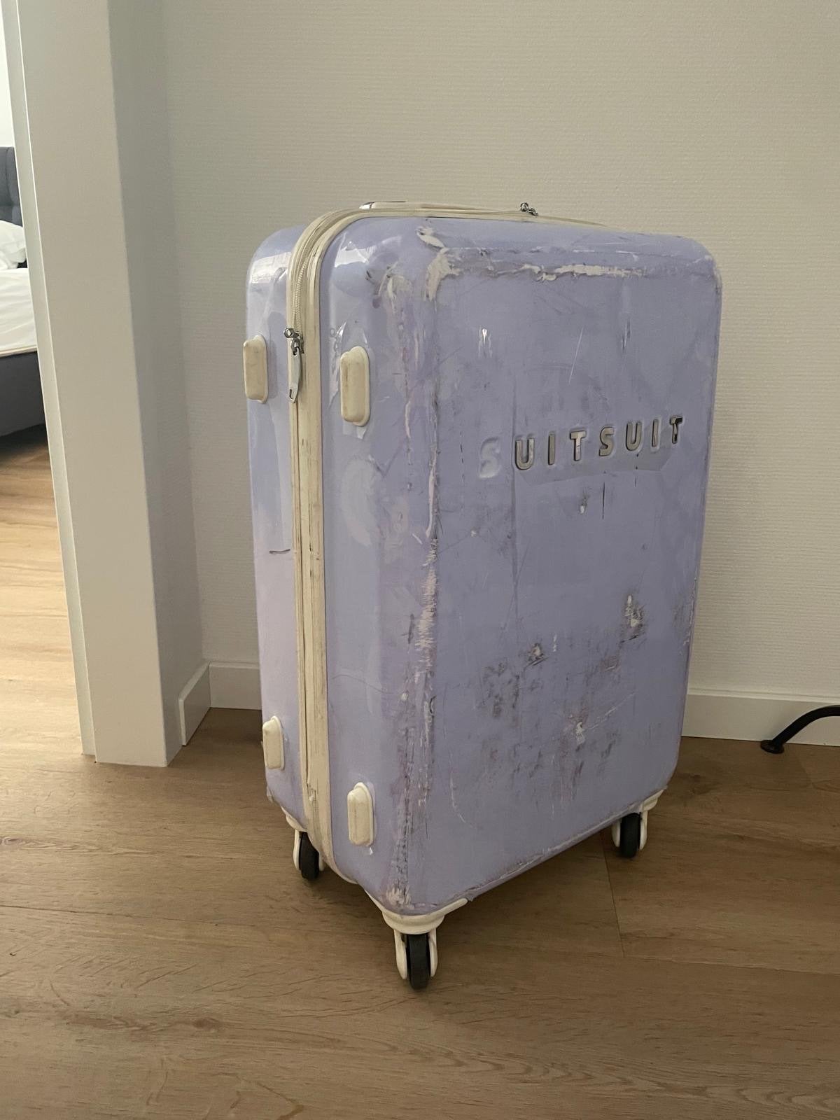 SuitSuit koffer - 55x40x25 cm, Gebruikt, 50 tot 60 cm, Hard kunststof, 35 tot 45 cm