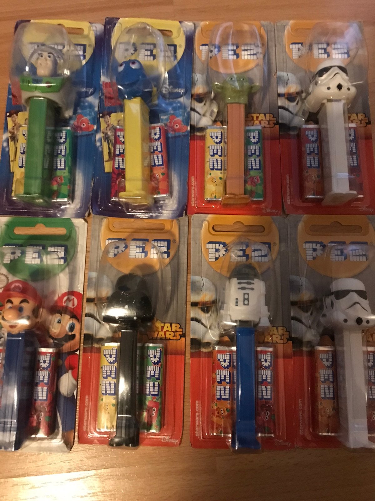 Pez star wars, Mario, toy story NIEUW in verpakking, Verzamelen, Ophalen of Verzenden, Nieuw