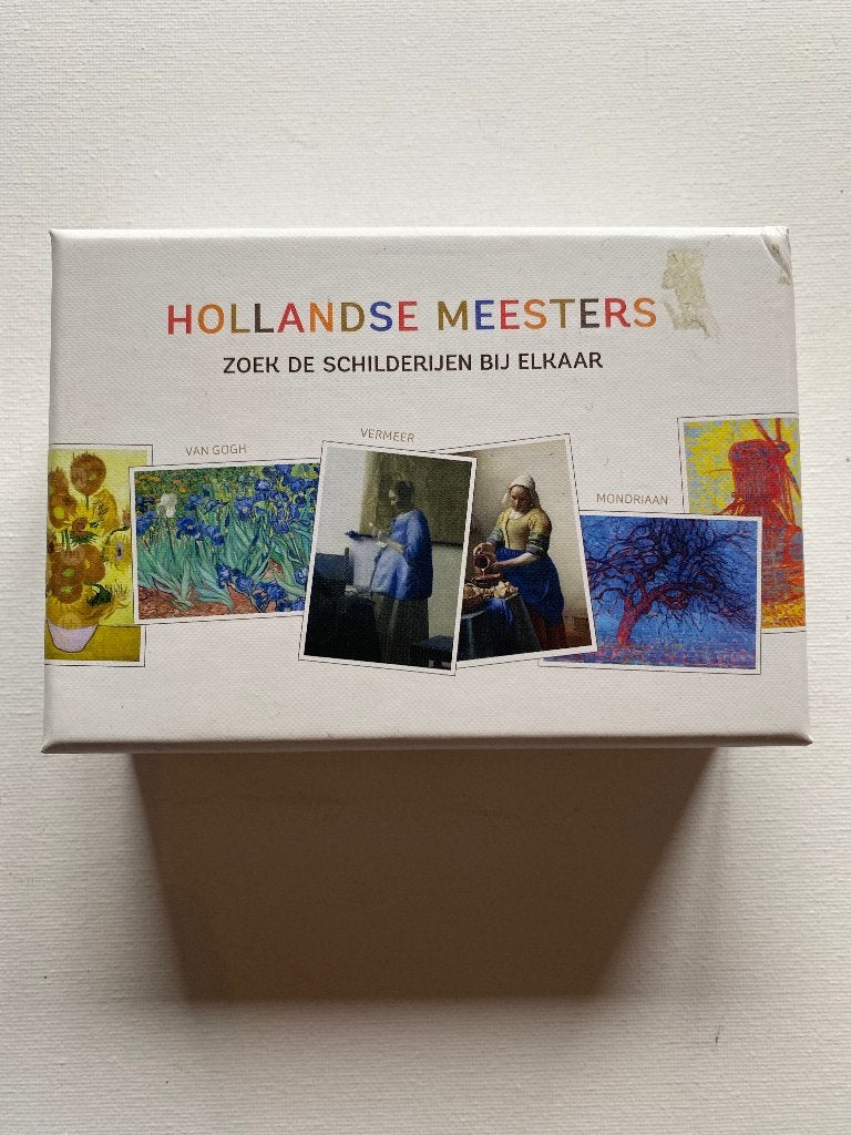 Hollandse Meesters: Zoek de Schilderijen bij Elkaar, Vijf spelers of meer, Ophalen of Verzenden, Gebruikt, NRC