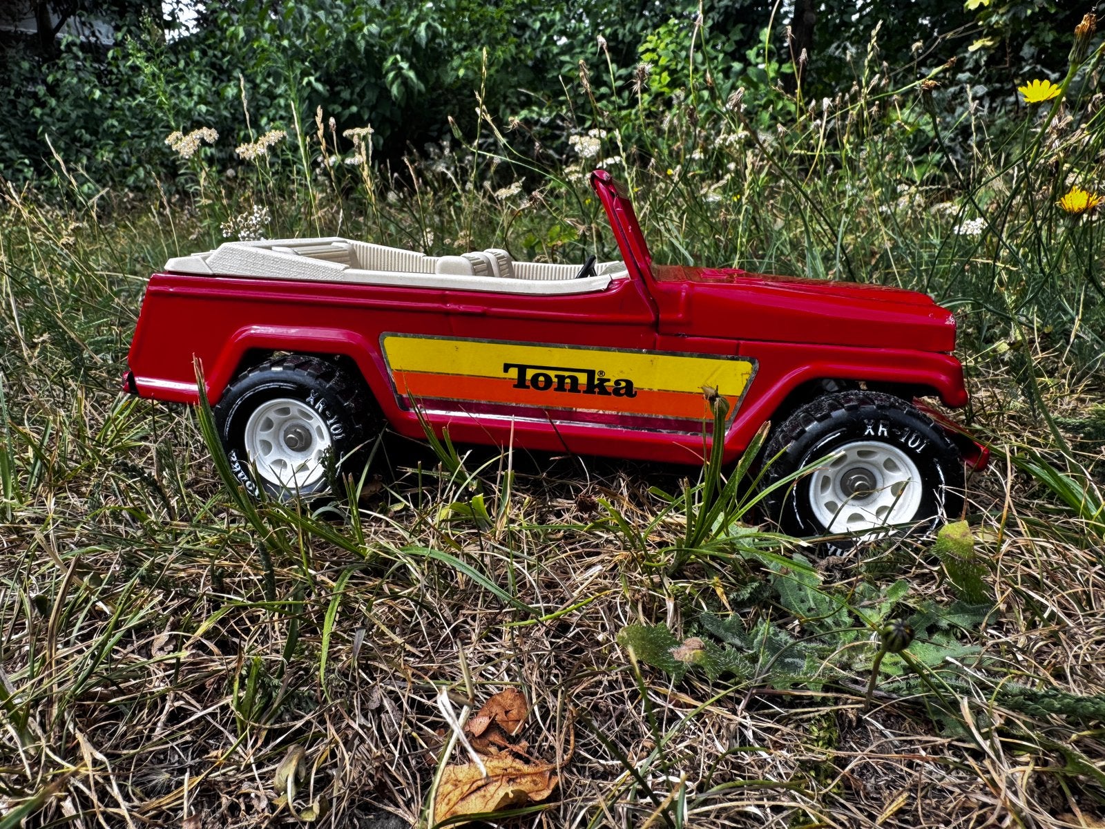 Vintage Tonka Jeepster (model 53122 of XR-101), Ophalen of Verzenden, Zo goed als nieuw