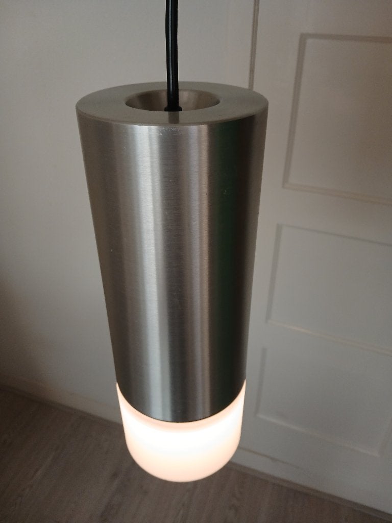 Spage Age Hanglamp - COSACK Leuchten. Vintage jaren 60-70, Gebruikt, Glas, Vintage Design, E27 (groot)