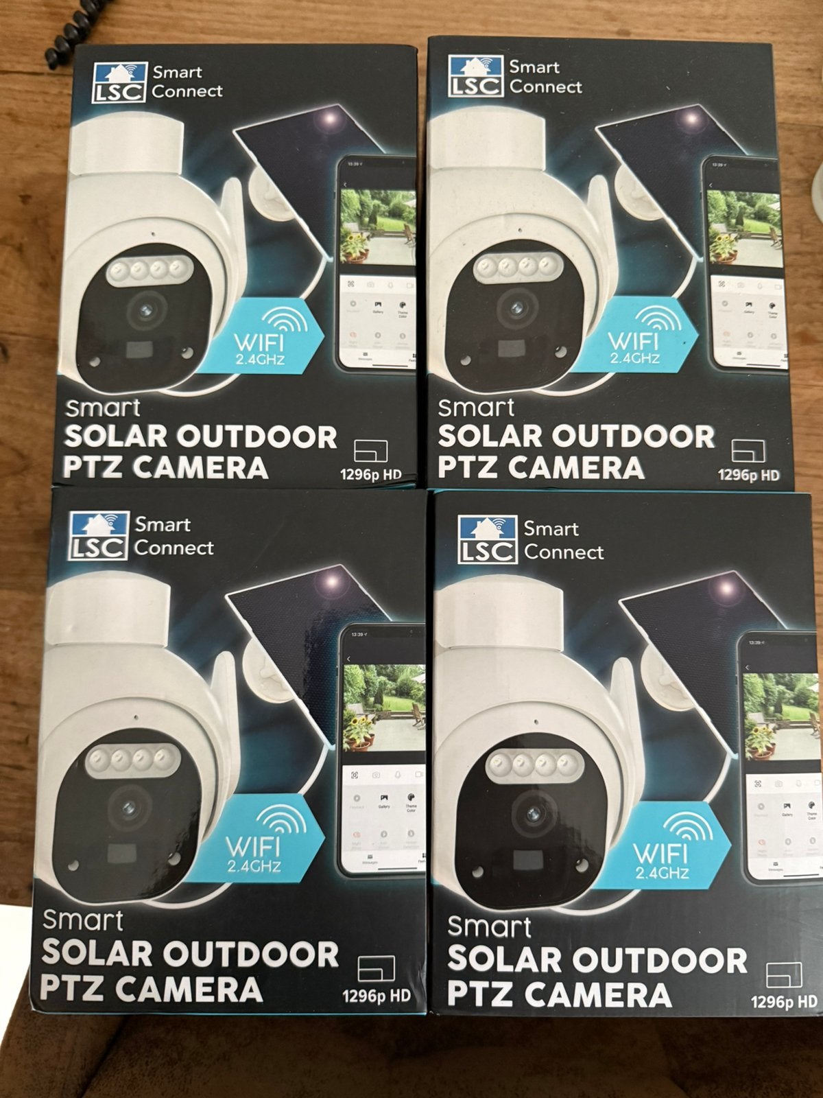 LSC Smart Connect Solar Buiten PTZ Camera 1296p HD, Audio, Tv en Foto, Videobewaking, Nieuw, Buitencamera, Ophalen of Verzenden