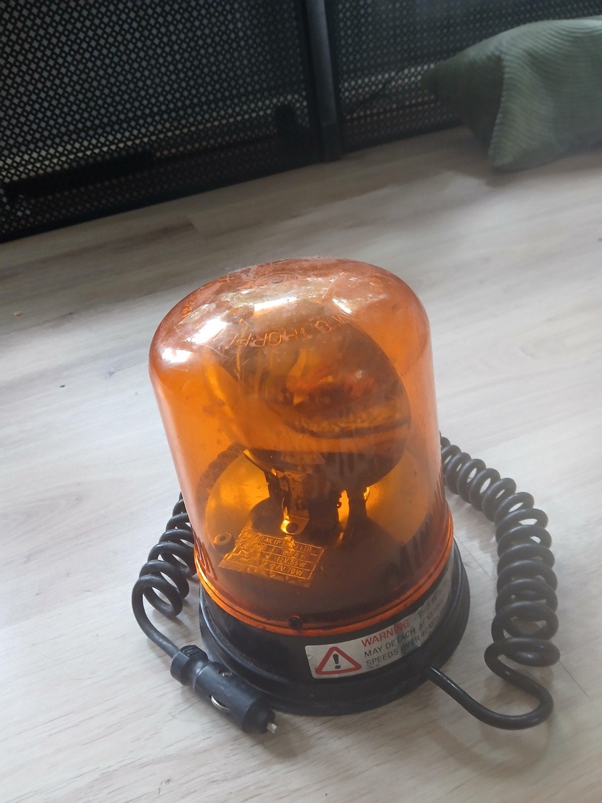 Britax zwaailamp 12V/24V - Oranje zwaailicht, Ophalen of Verzenden, Gebruikt, Universele onderdelen