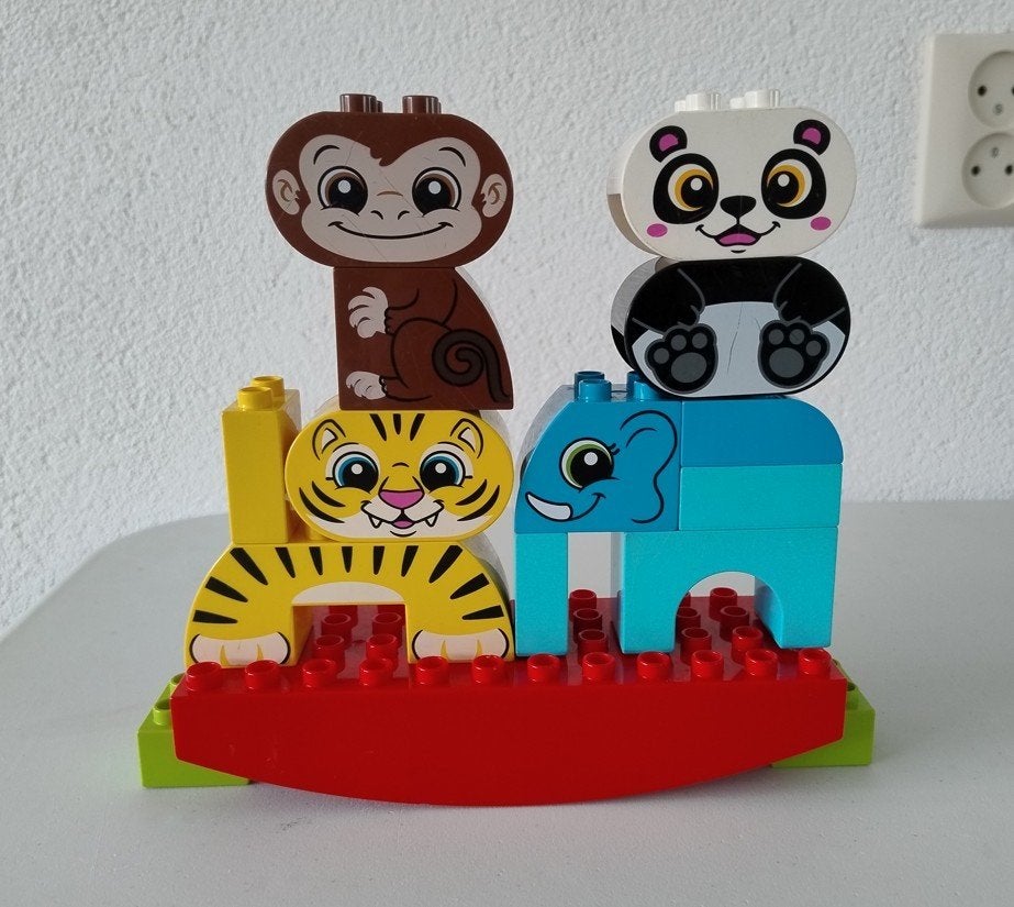 duplo - Mijn eerste balancerende dieren  - 10884, Gebruikt, Ophalen of Verzenden, Compleet, Duplo