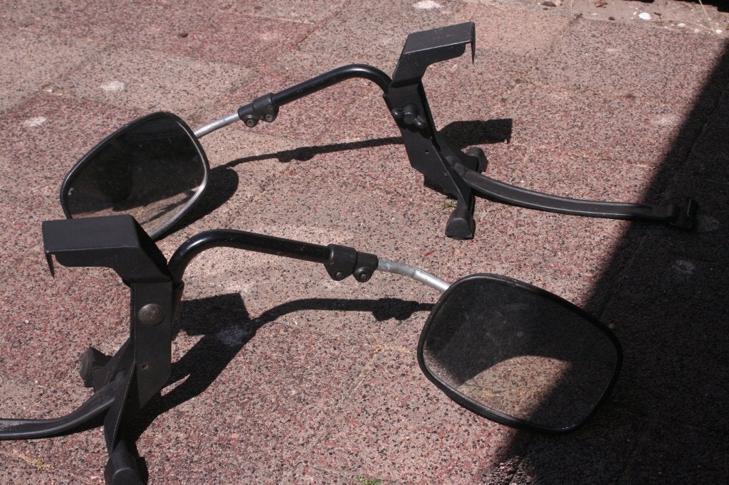caravanspiegels, Caravans en Kamperen, Caravan accessoires, Ophalen, Gebruikt