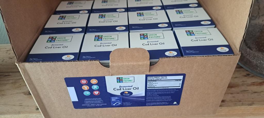 Cod Liver Oil capsules Orange, Ophalen of Verzenden, Nieuw, Overige typen