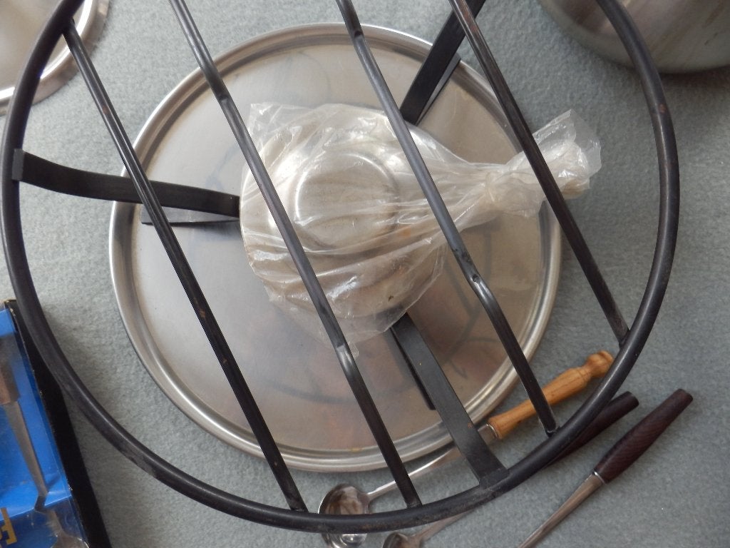 Fondueset Roestvrij staal, Ophalen of Verzenden, Gebruikt, Brander, Fondueset