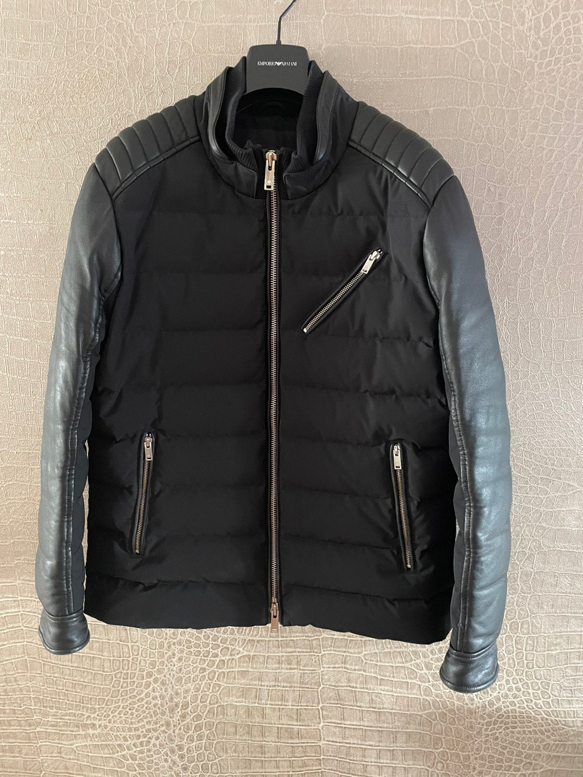 Moose knuckles warme winterjas, Ophalen, Zo goed als nieuw, Maat 56/58 (XL), Zwart