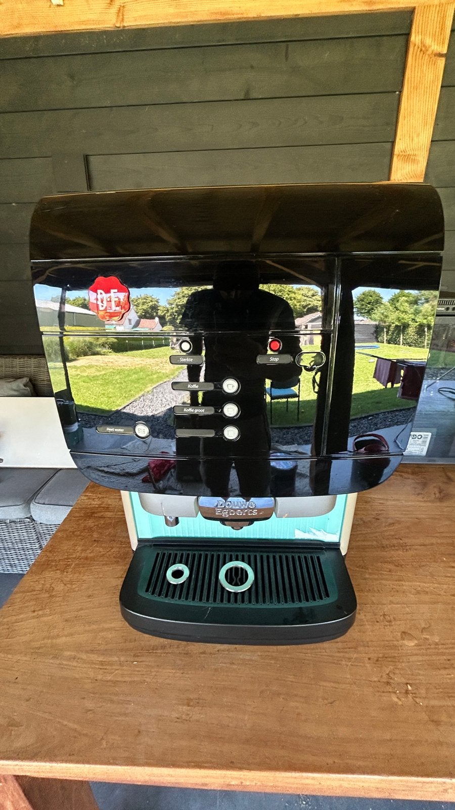 Douwe Egberts Koffiemachine, Witgoed en Apparatuur, Afneembaar waterreservoir, 10 kopjes of meer, Koffiemachine, Zo goed als nieuw