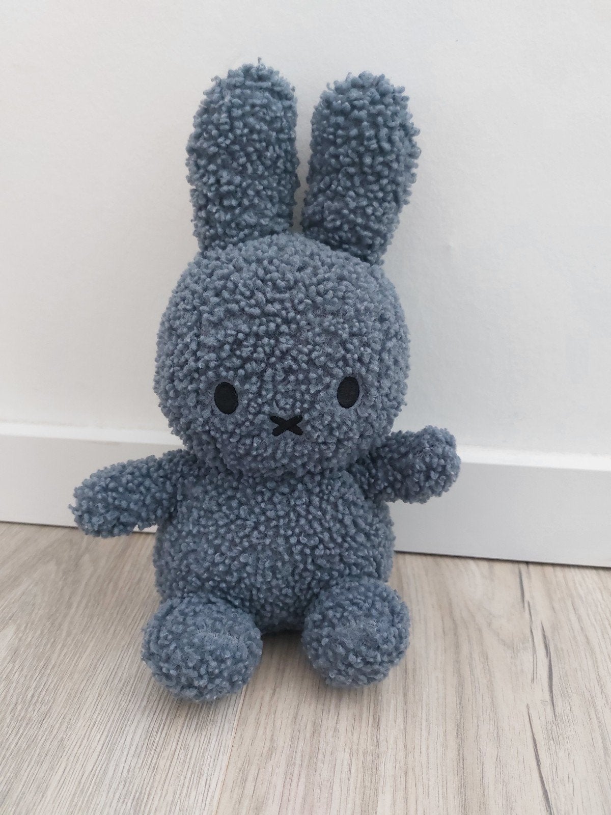 Knuffel Nijntje miffy teddy blue blauw L1896, Ophalen of Verzenden, Zo goed als nieuw