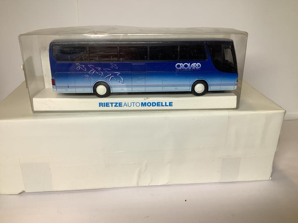 Rietze1:87 Auto Modelle Setra 315 HDH Crolard Bus, Hobby en Vrije tijd, Modelauto's | 1:87, Ophalen of Verzenden, Nieuw, Bus of Vrachtwagen