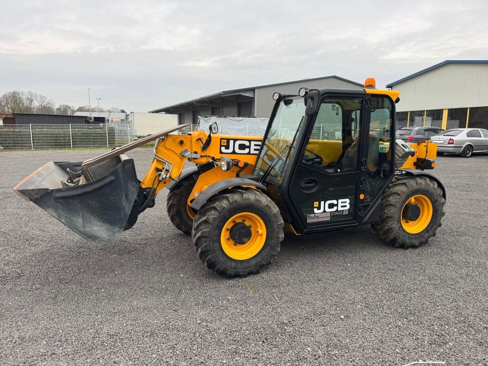 JCB 525-60 AGRI Loadall, Ophalen, Verreiker