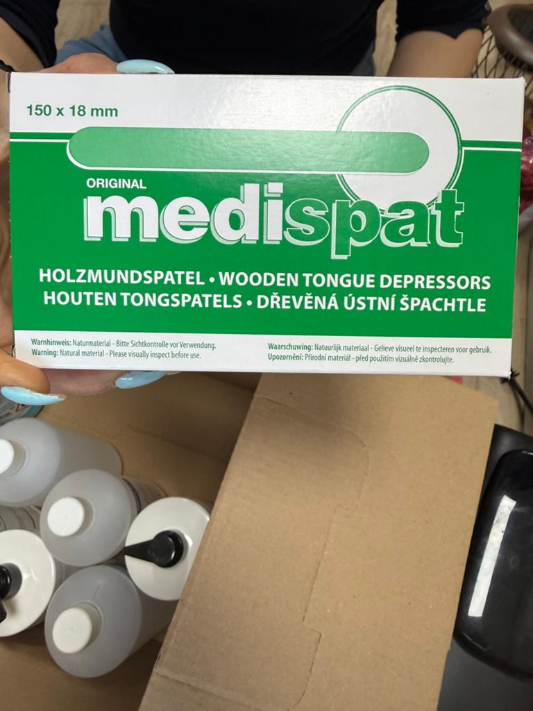 Professionele houten spatels / tongue depressors – nieuw, Ophalen, Nieuw, Gehele gezicht, Overige typen