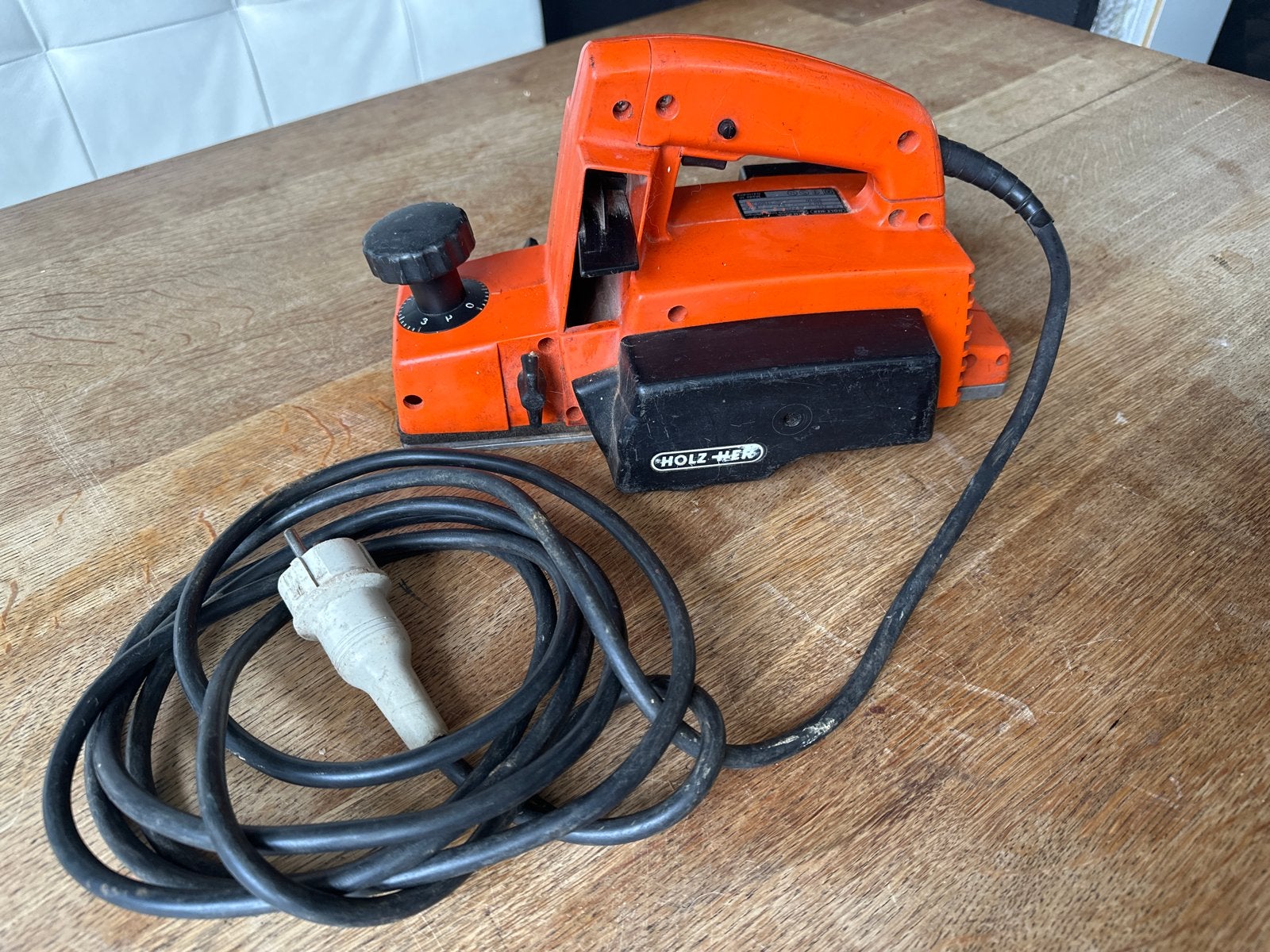 HOLZ-HER elektrische schaafmachine 900W, Ophalen, Zo goed als nieuw
