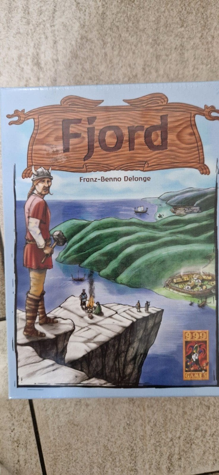 Fjord bordspel - Ontdek en koloniseer een fjordenlandschap, Een of twee spelers, Ophalen of Verzenden, Nieuw, 999 Games